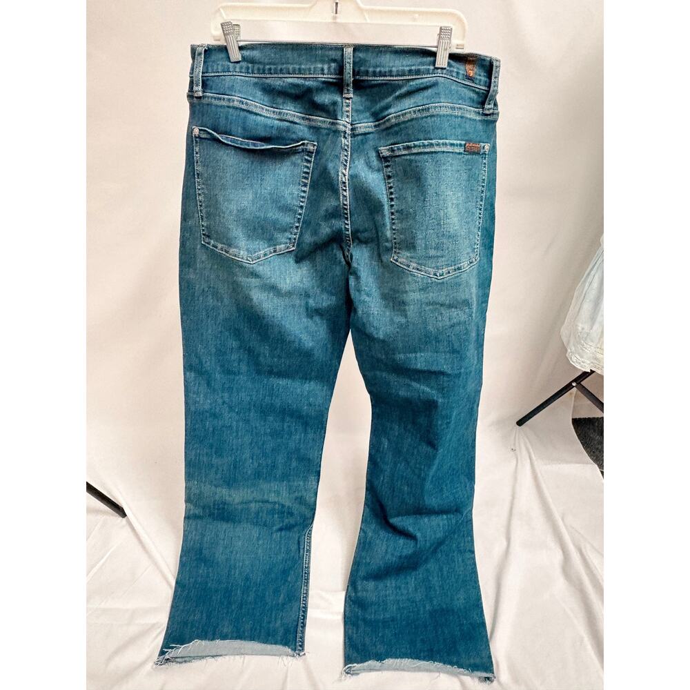 7 for All Mankind Austyn straight leg men's blue jeans - Picture 2 of 5